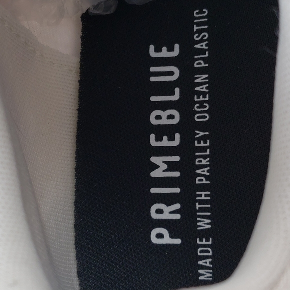 adidas QT Racer Sport Women's Running Shoe Chalk White/Cherry/Silver Metallic - Picture 9 of 9